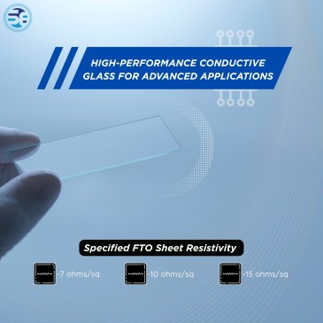 FTO Coated Glass Slide