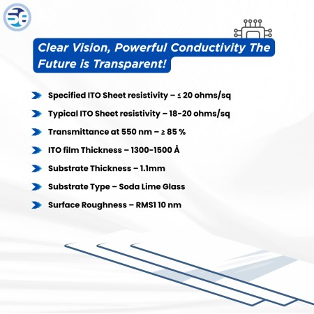 Indium Tin Oxide Conductive Glass