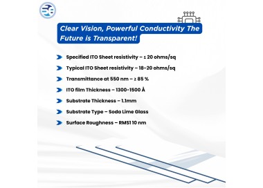 Indium Tin Oxide Conductive Glass
