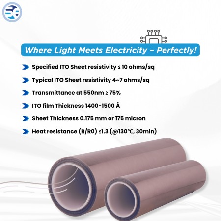 ITO Coated Pet Roll