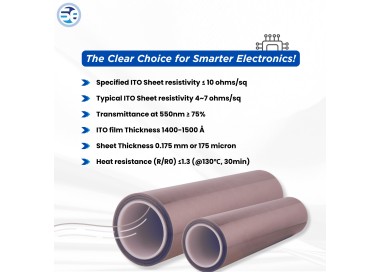 ITO Coated Pet Sheet for Research