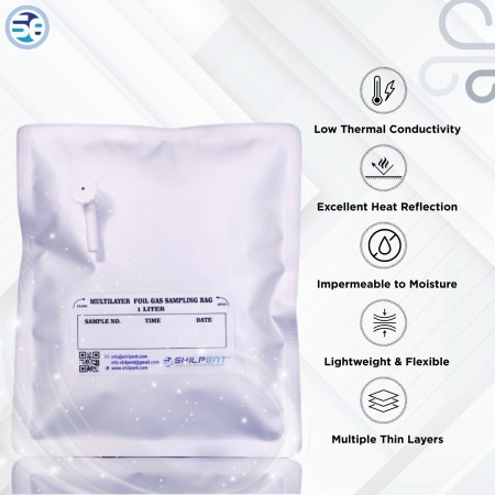 Multi Foil Gas Sampling Bag