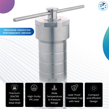 PPL Lined Hydrothermal Autoclave