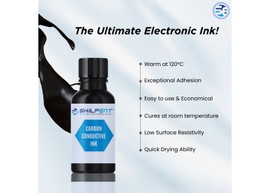 Carbon ink for screen printing and flexible circuits