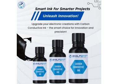 Black conductive carbon ink in container