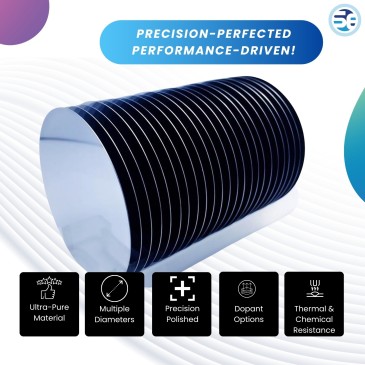 Polished silicon wafers for semiconductor manufacturing