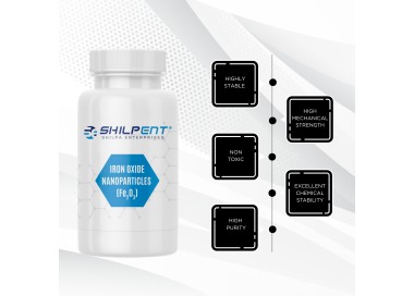 High purity iron oxide nanoparticles powder