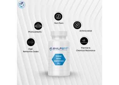 High purity titanium dioxide nanoparticles powder