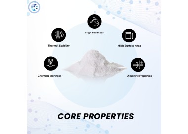 High purity aluminum oxide nanoparticles powder