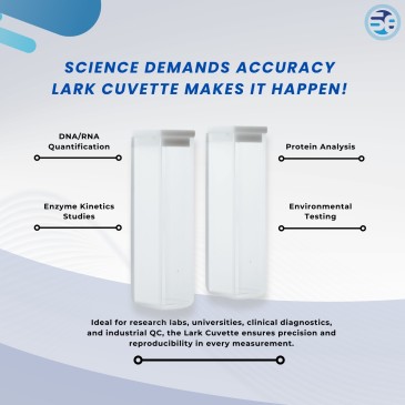 Optical grade quartz cuvette