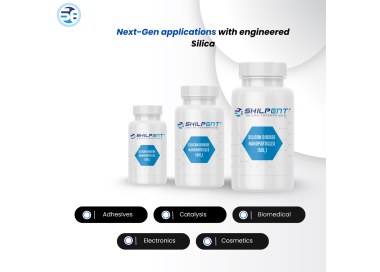 Nano-sized silicon dioxide particles for coating and filler use