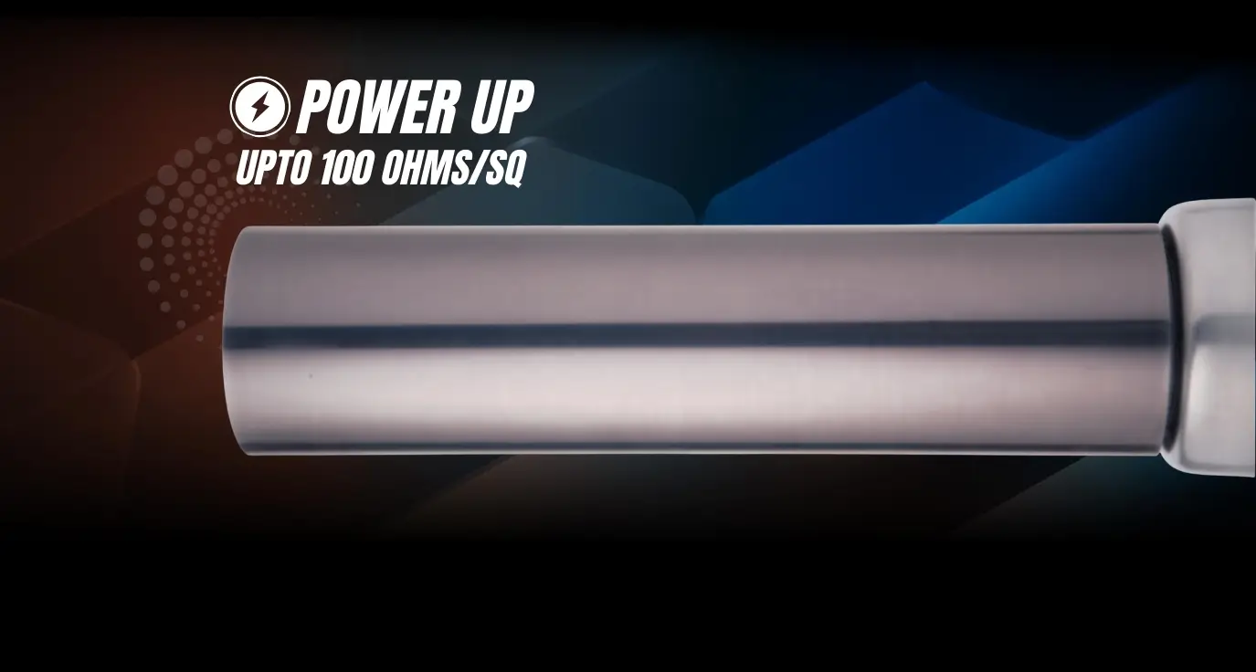 ito coated pet sheet film roll