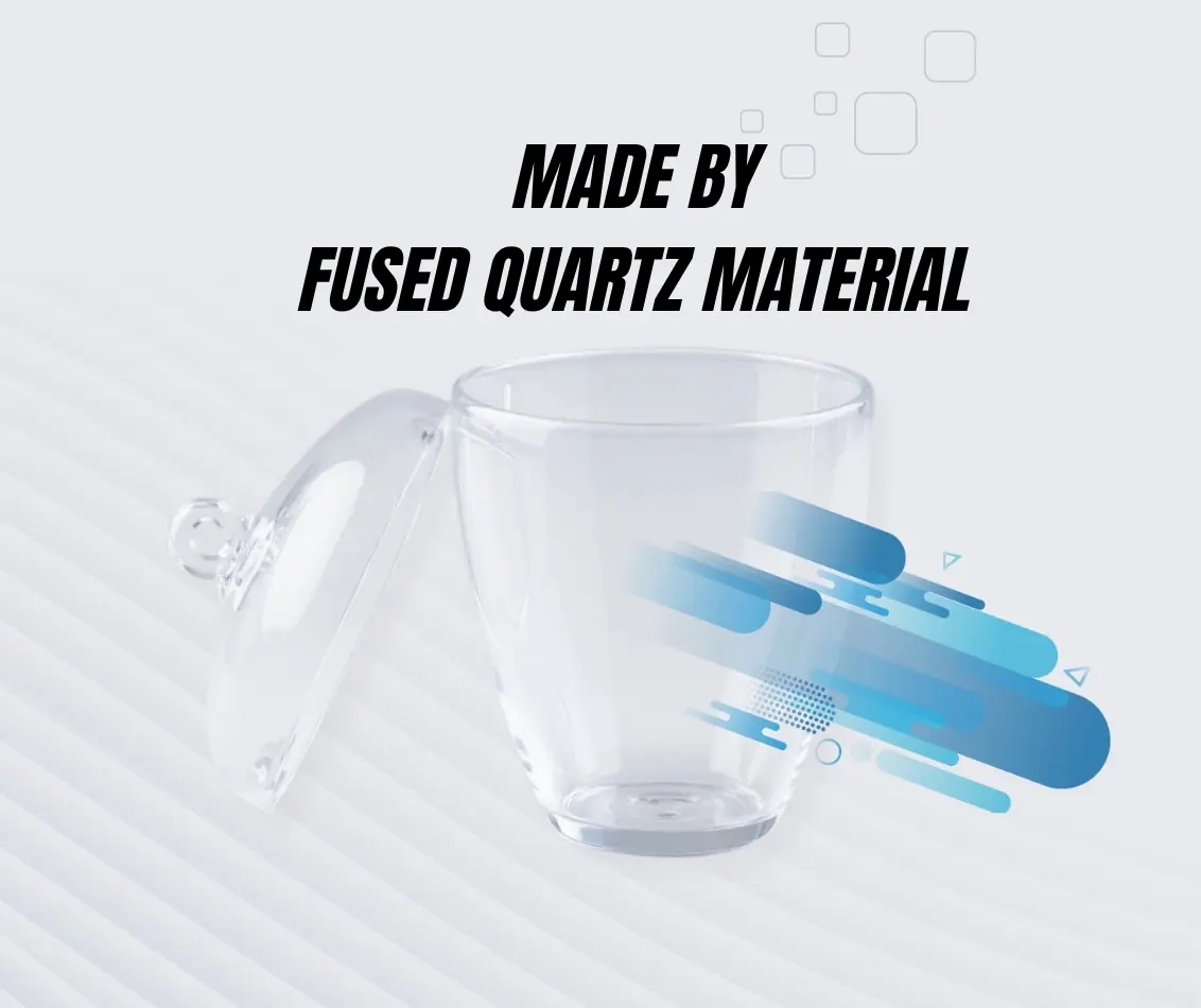 Quartz Crucible With Lid