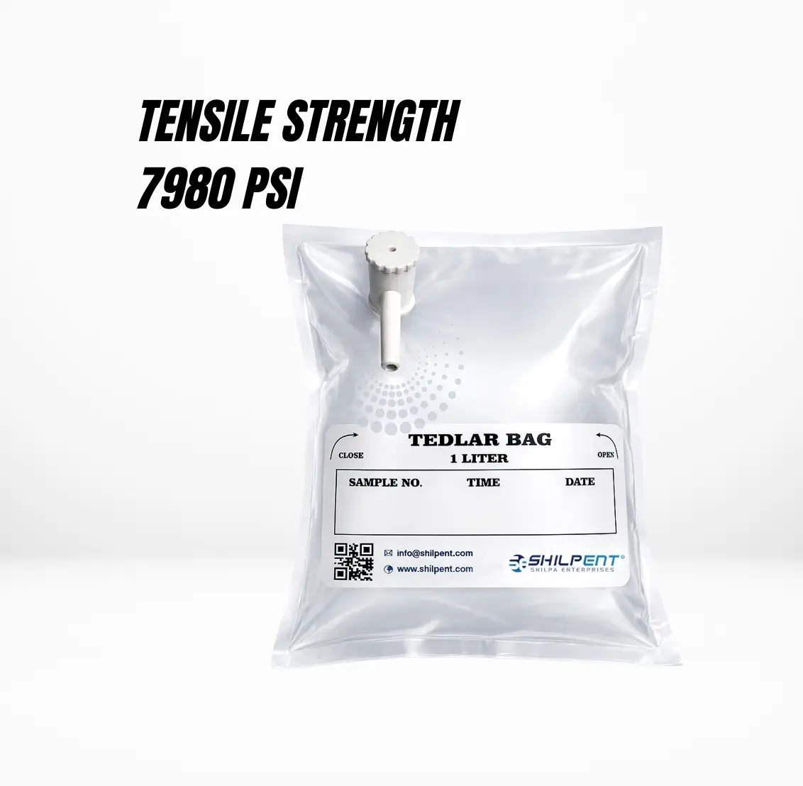 Tedlar Bag for Gas Sampling