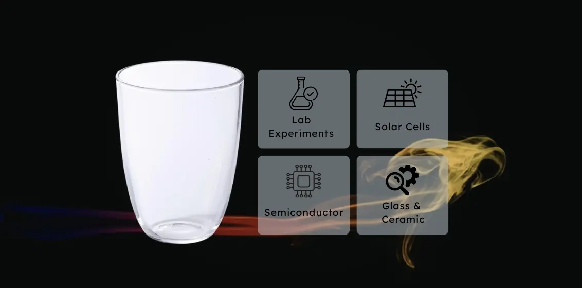 Quartz Crucible Without Lid