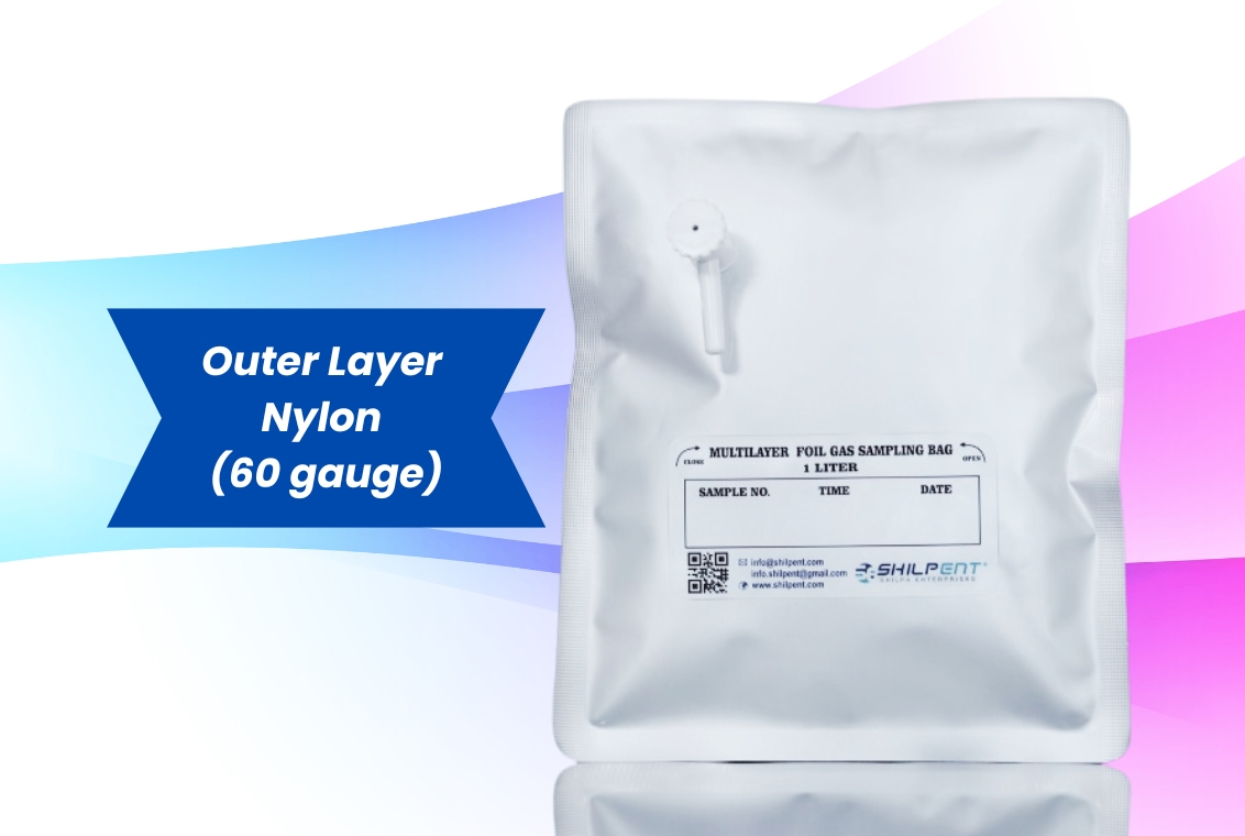 Multi Foil Gas Sampling Bag