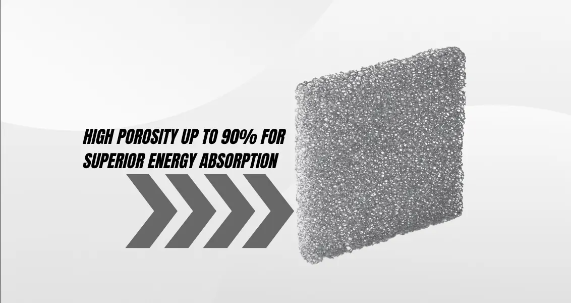 high porosity aluminium foam